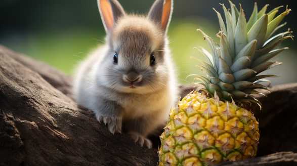 Can Rabbits Eat Pineapples