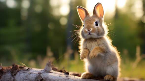 rabbit recognizing owner