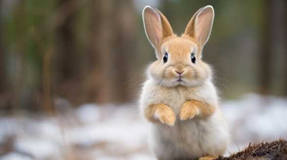 rabbit recognizing owner