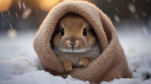 How To Keep Rabbits Warm in The Winter